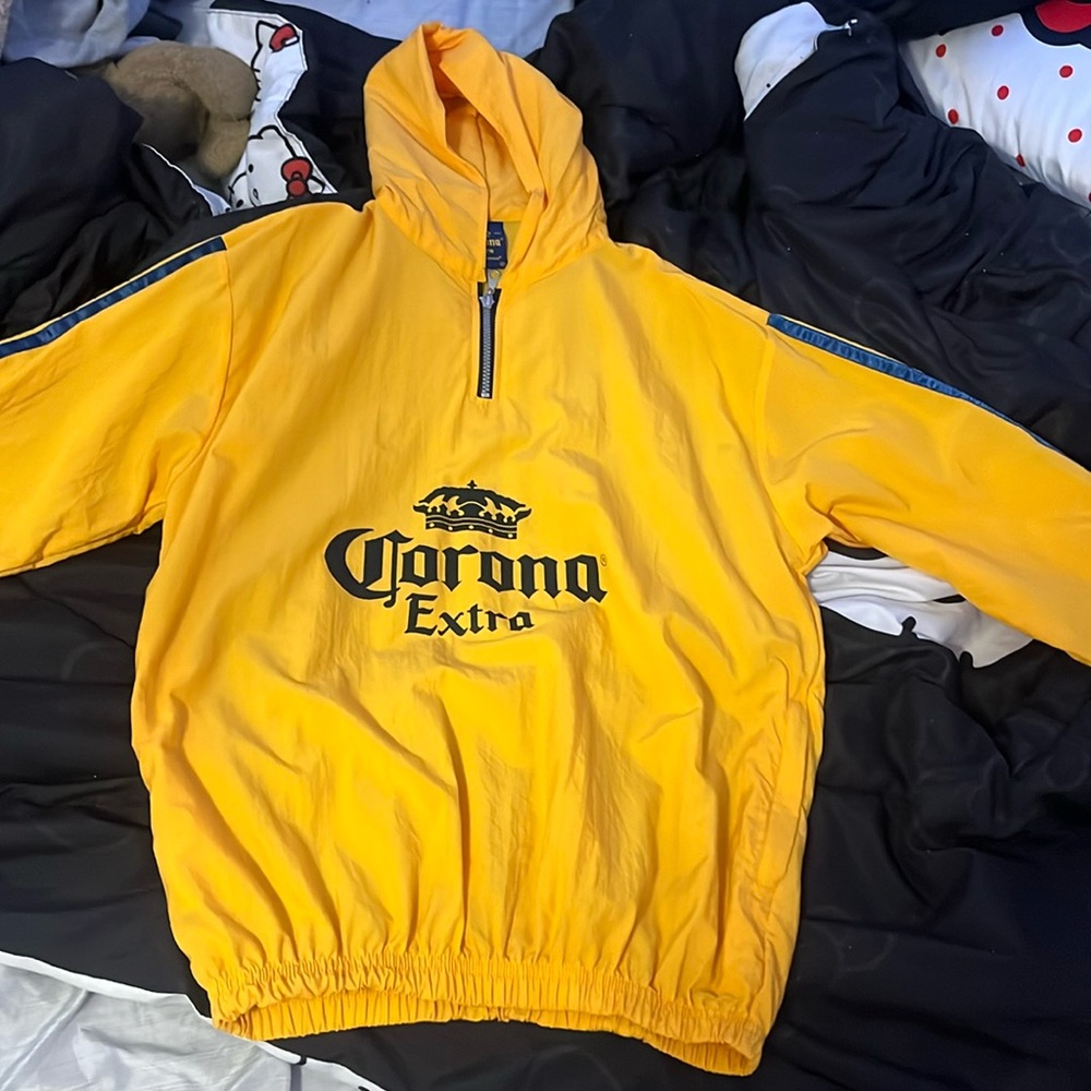 VINTAGE Corona Lightweight Pullover Windbreaker